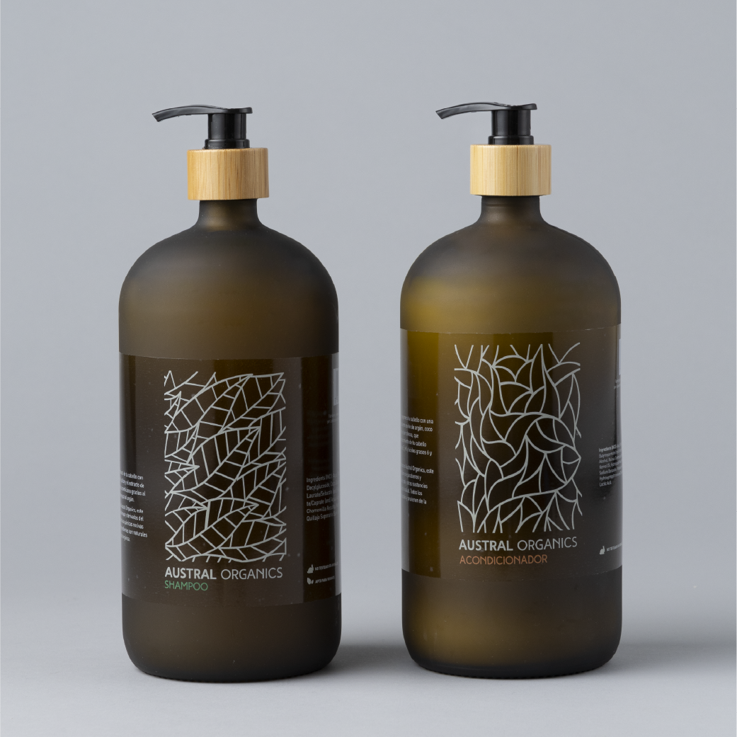 40%OFF Shampoo vidrio + Acondicionador vidrio + Mascarilla capilar de regalo !