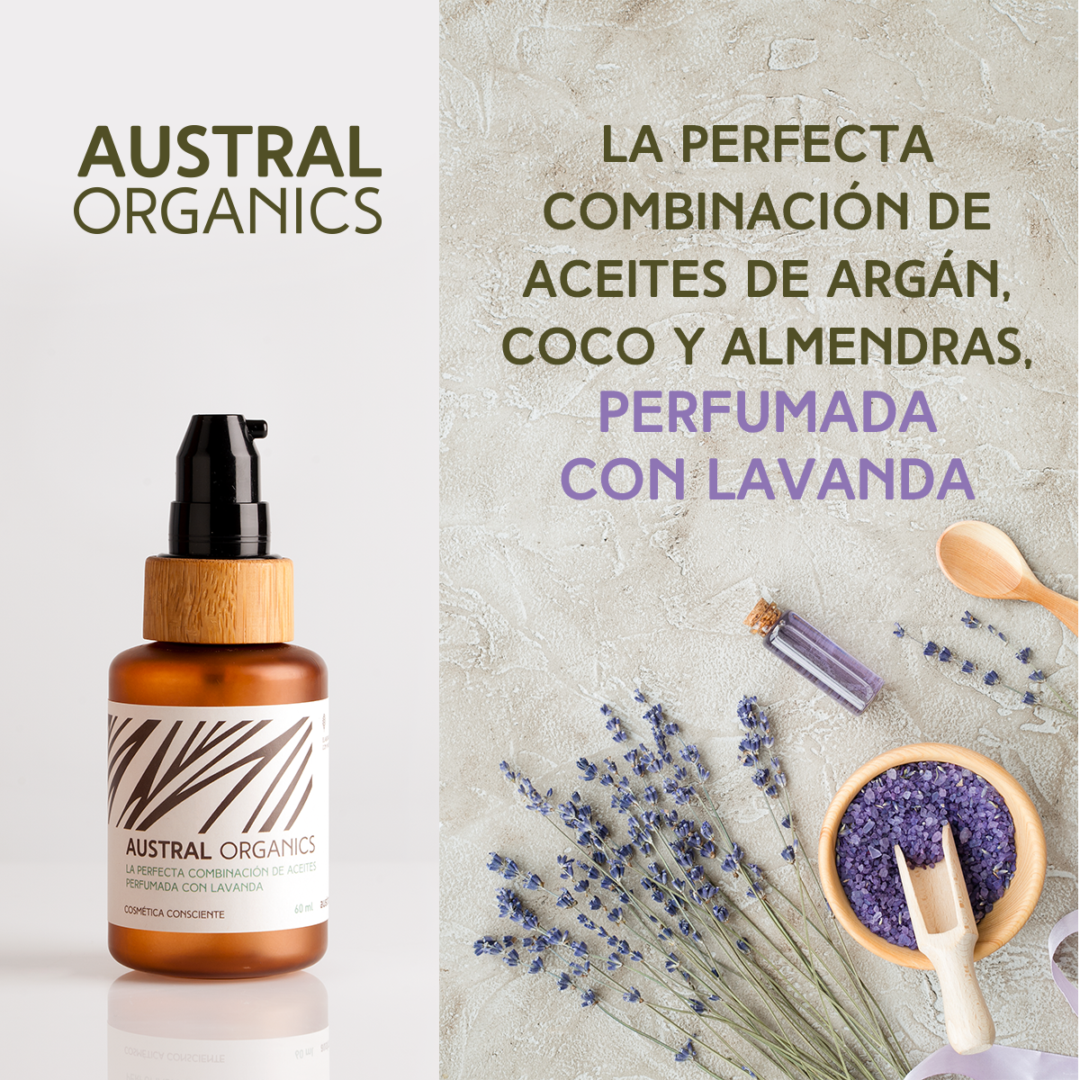La Perfecta combinación de aceites con lavanda