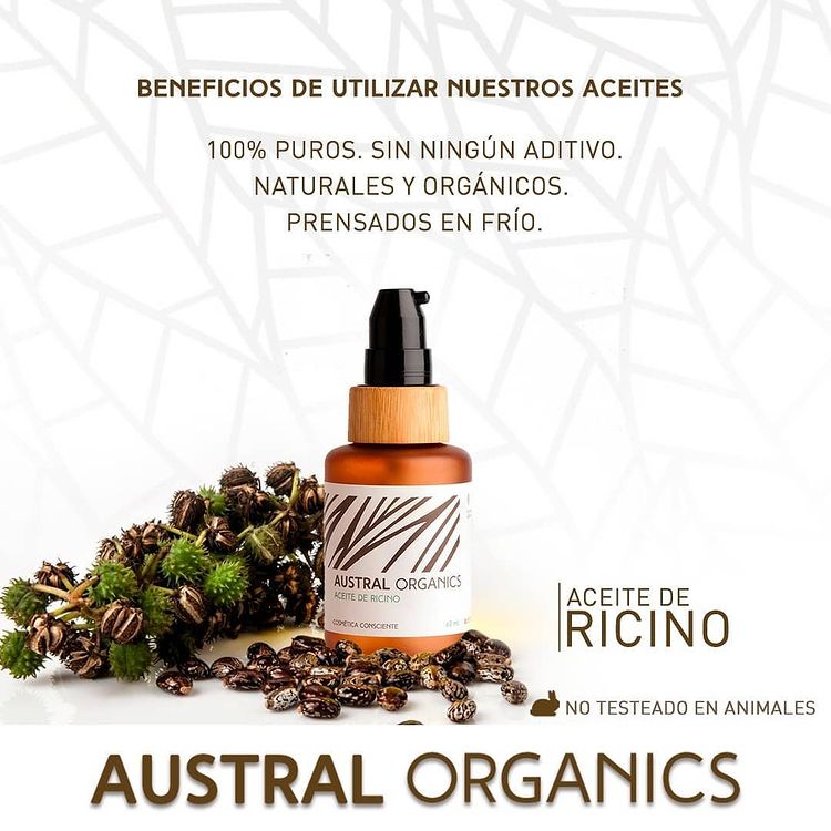 Aceite de Ricino Organico ( cejas, uñas, pestañas)
